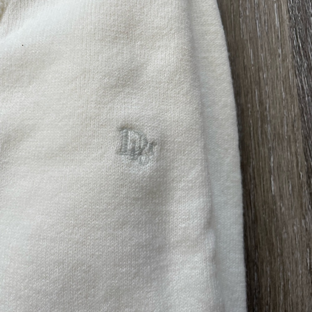 Dior Cream V-Neck Sweater - Picture 6 of 10
